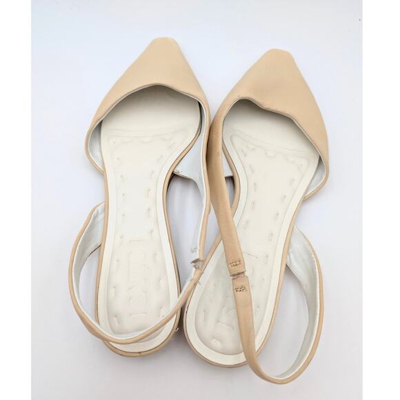 Sarto by Franco Sarto Riva Leather Slingback Flat Women's Butter Size US9.5M - Picture 10 of 13